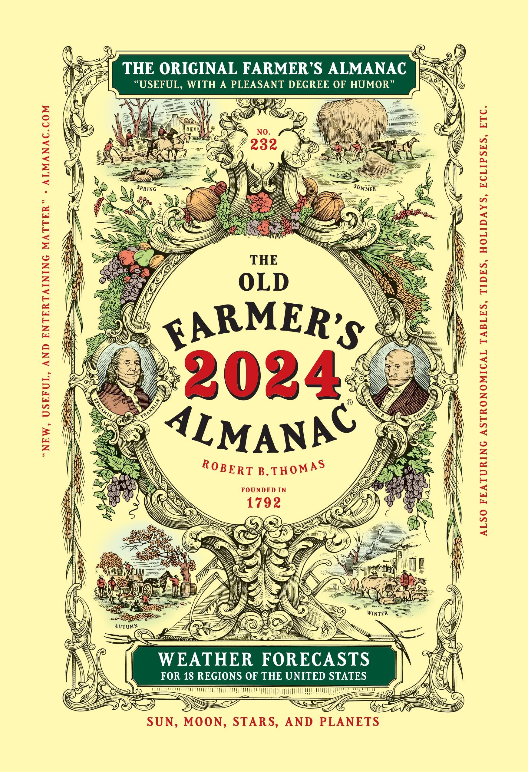 The 2024 Old Farmerโs Almanac Trade Edition