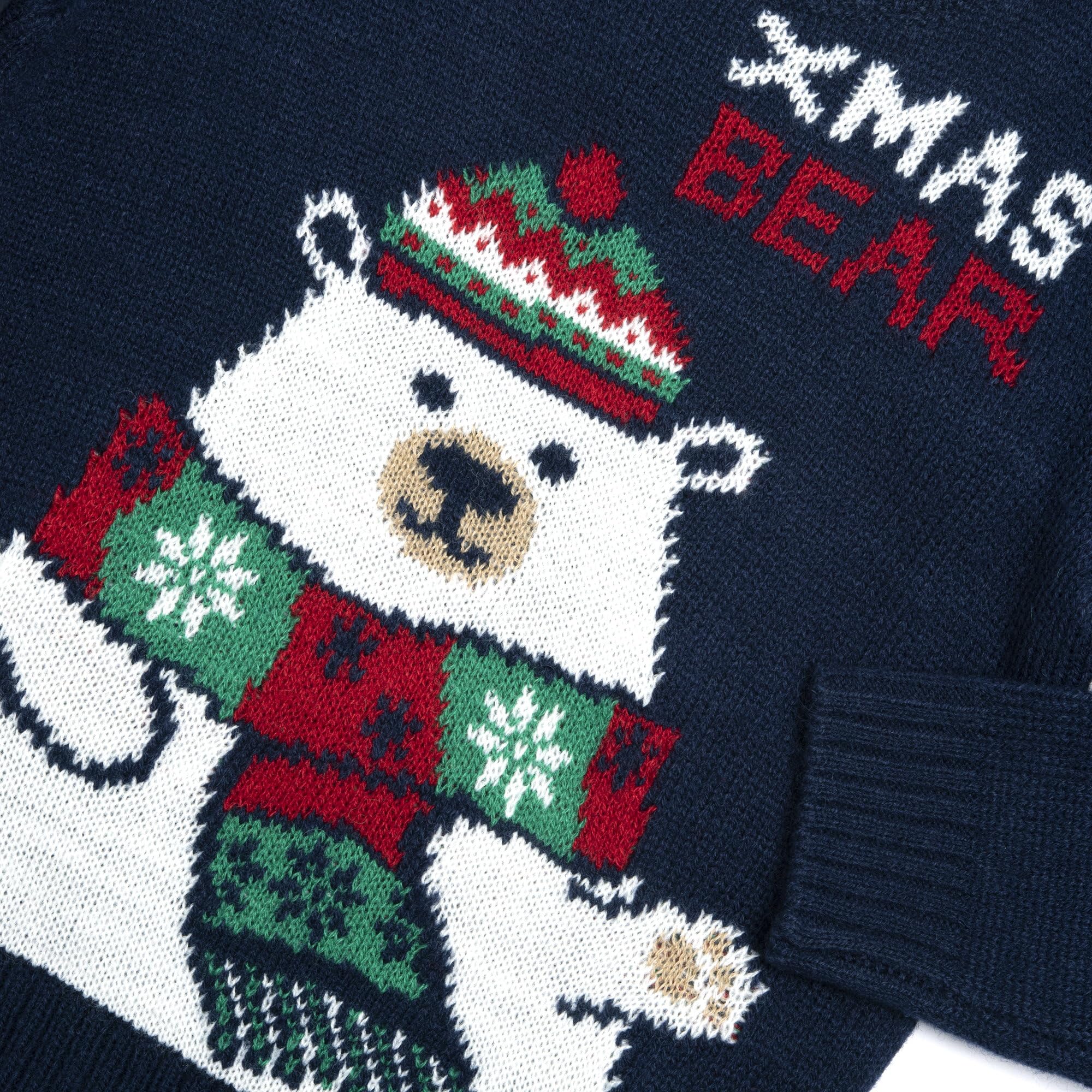 Chicco, Maglione Natale Bambino/Bambina, in Caldo e Morbido Tricot di Cotone, Lavabile in Lavatrice, Abbigliamento Bambino e Ragazzo/Bambina e Ragazza, Idea Regalo, Designed in Italy