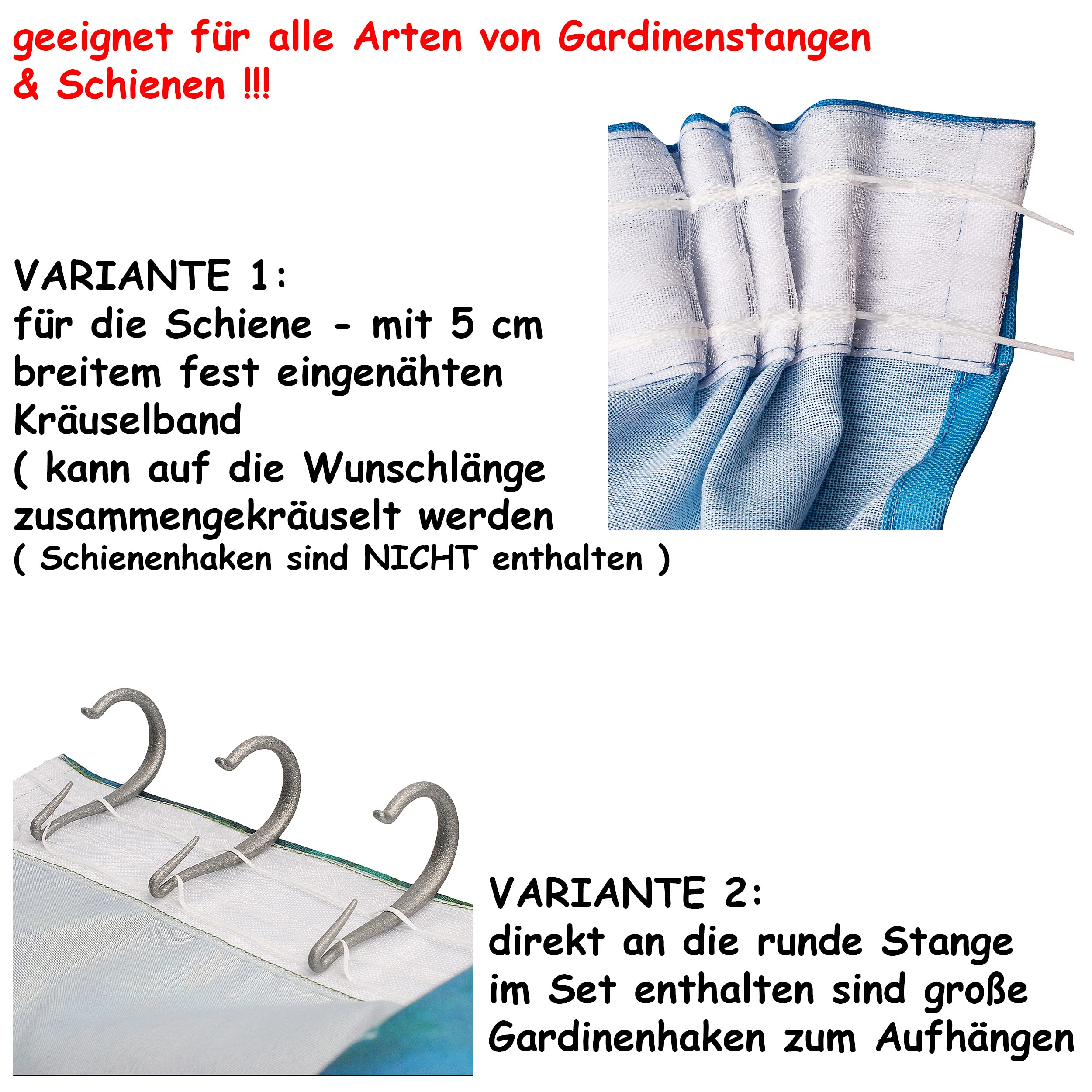 alles-meine.de GmbH Vorhang/Gardine Motiv & Größe frei wählbar 4 TLG. Set Fertigschal - - Winnie Pooh - 2X - 90 * 160 cm lang - Blickdicht - Kräuselband - leichte Verdunk..