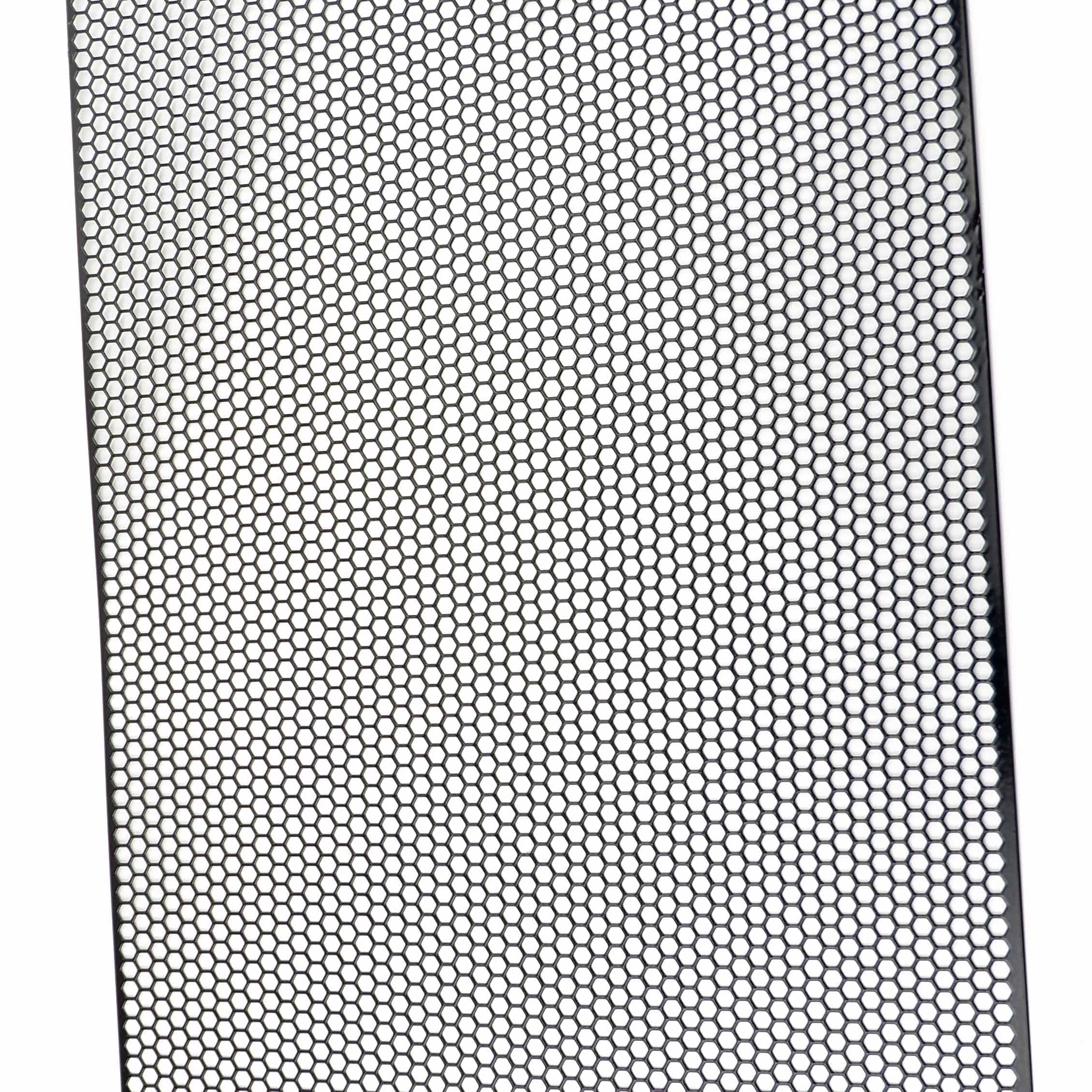 Naklejki dekoracyjne na boczne drzwi 100 cm x 33 cm Aluminiowa kratka Siatkowa osłona grilla Zderzak samochodu Błotnik Maska Kratka wentylacyjna 6 mm otwór