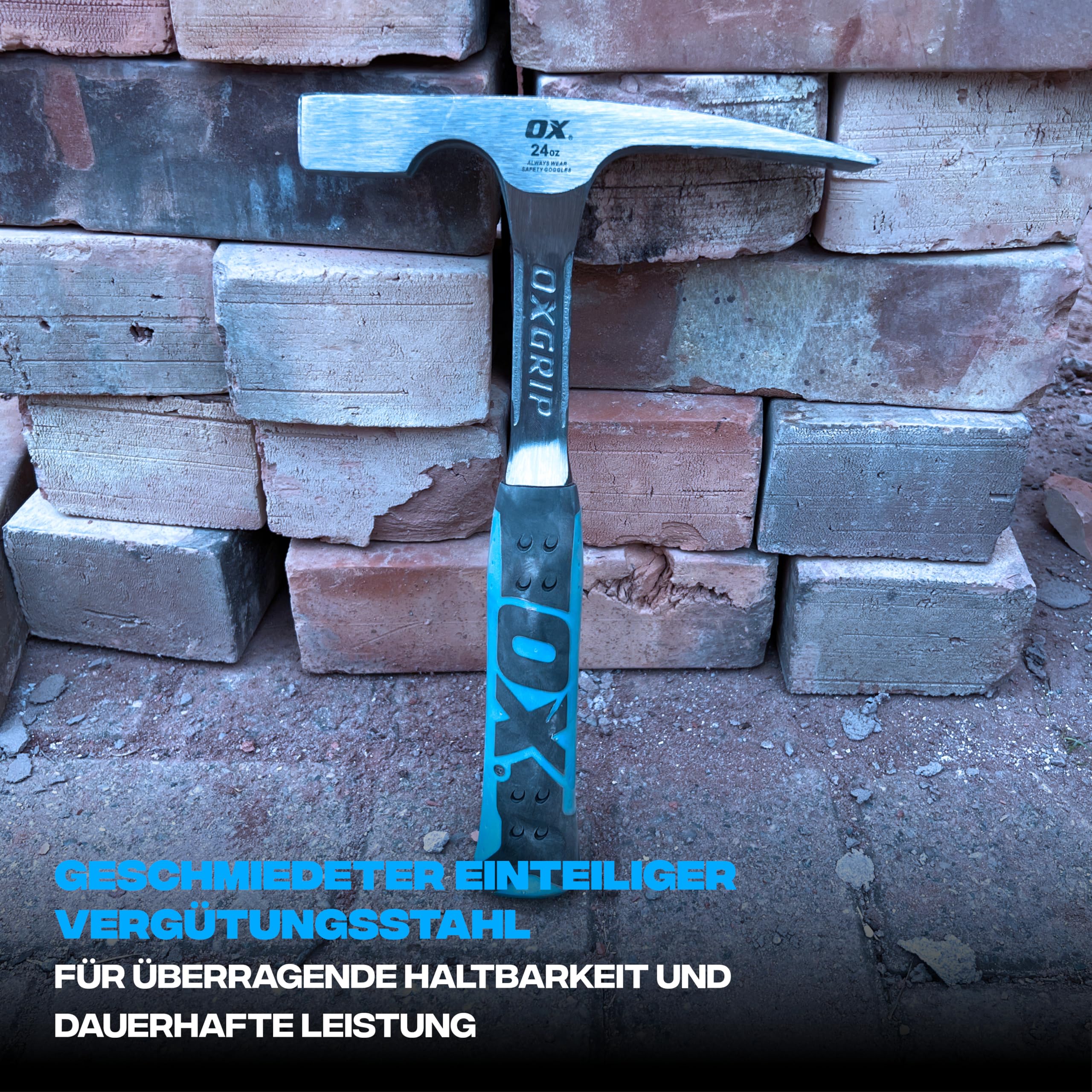 OX Pro Brick Hammer - 24 oz