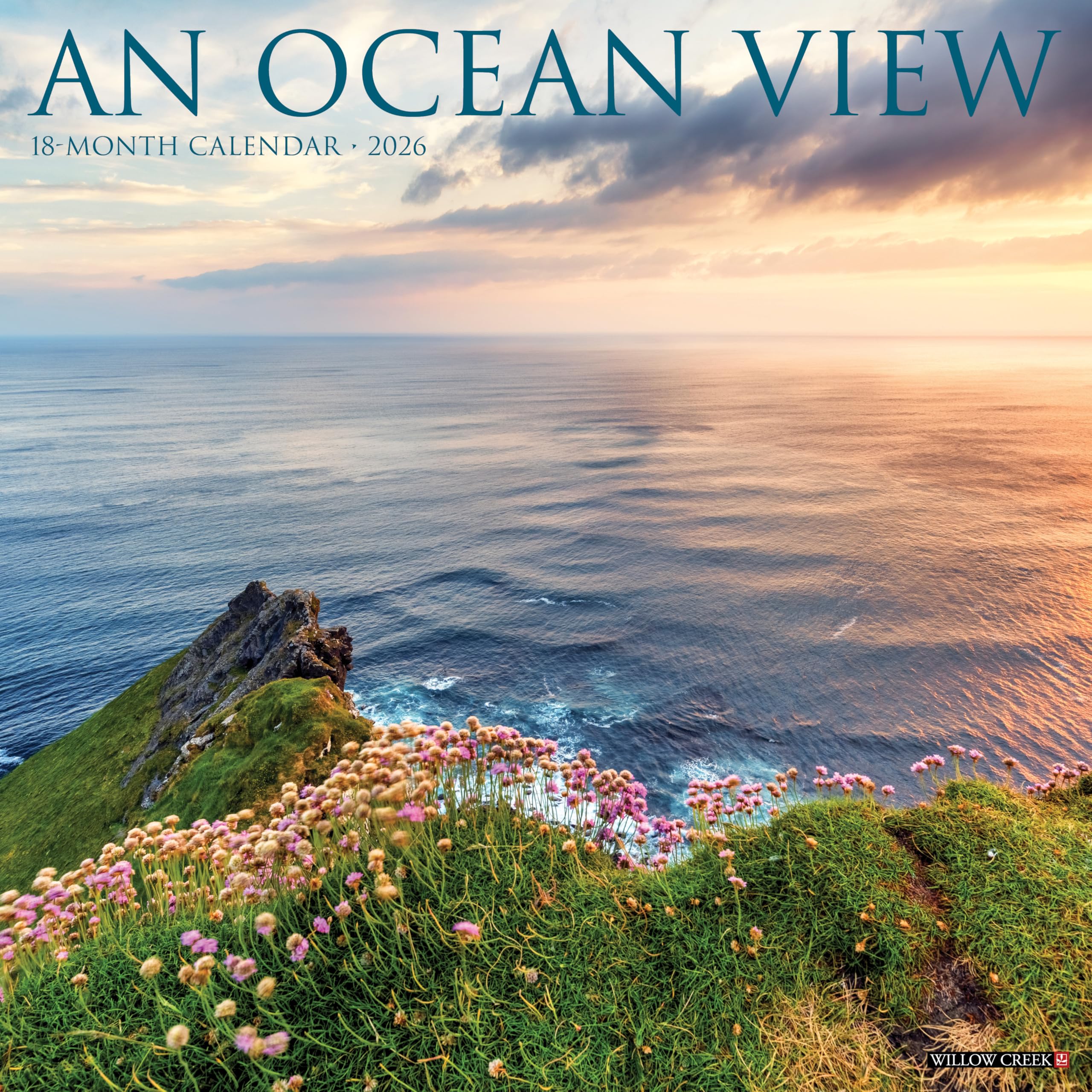 Ocean View 2026 Wall Calendar