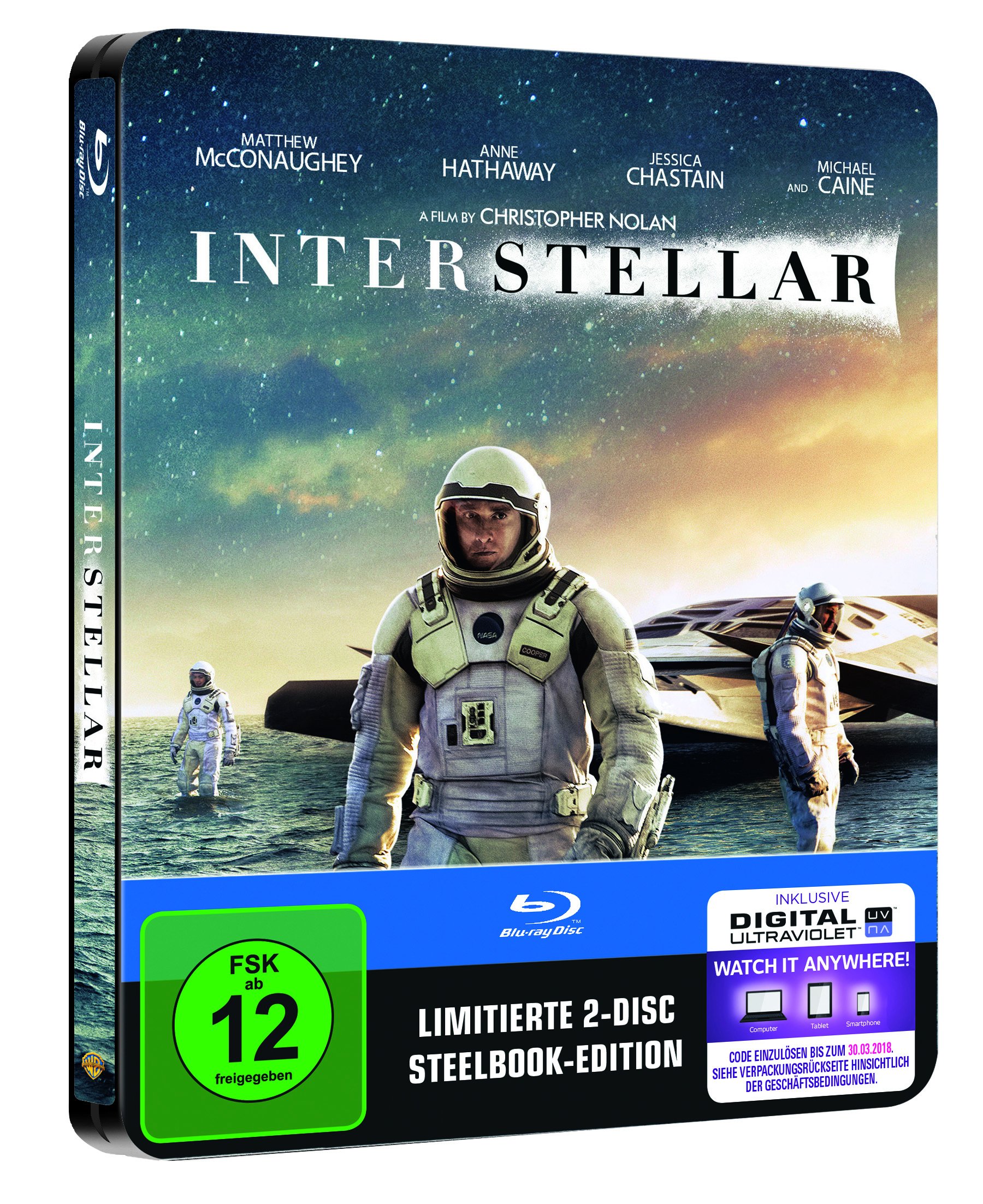 Interstellar (Steelbook) (exklusiv bei Amazon.de) [Blu-ray] [Limited Edition]