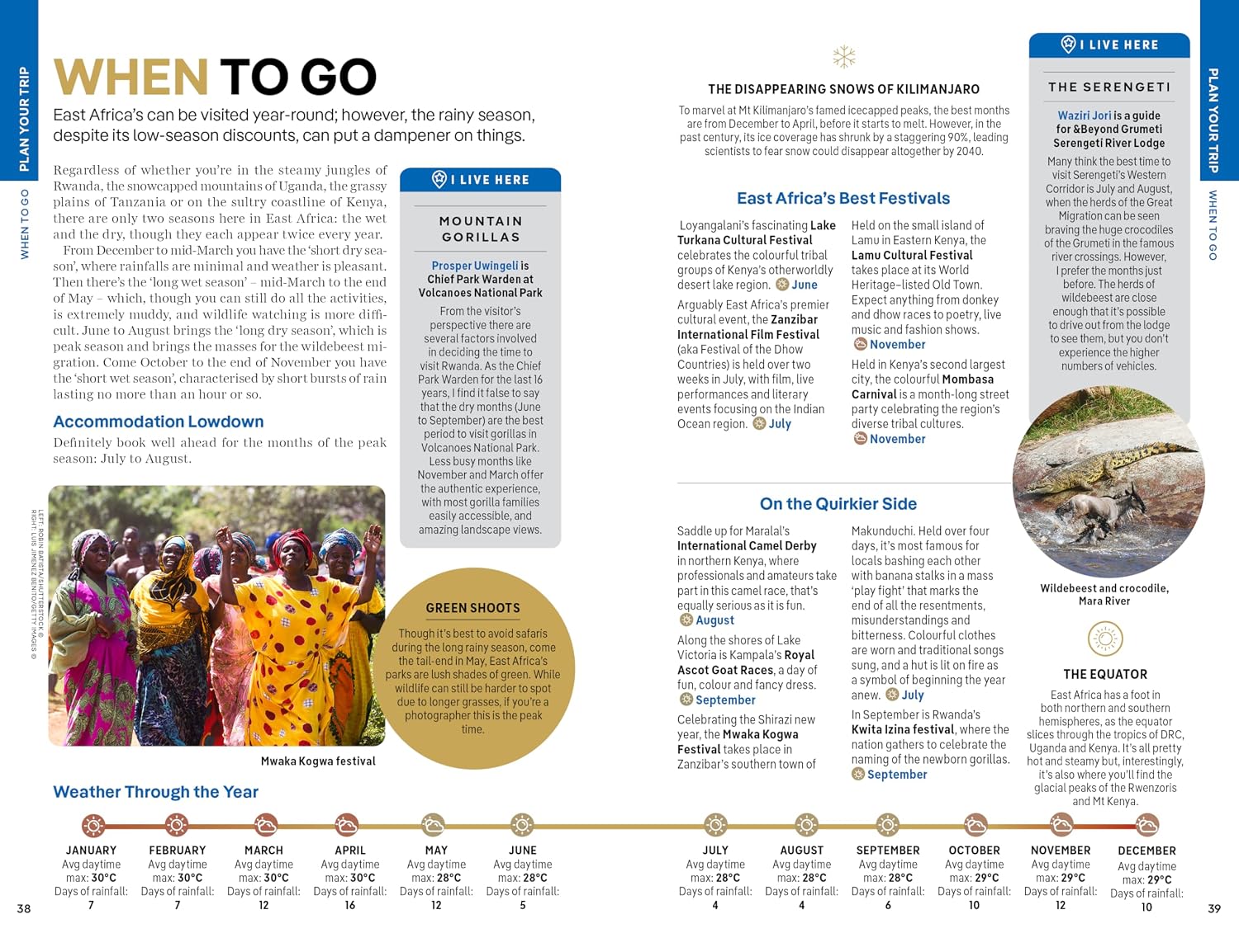 Lonely Planet East Africa: Plan the Trip of a Lifetime | Detailed Itineraries & Maps | Insider Tips | Covers Kenya, Tanzania, Uganda, Rwanda, Burundi and more (Travel Guide)