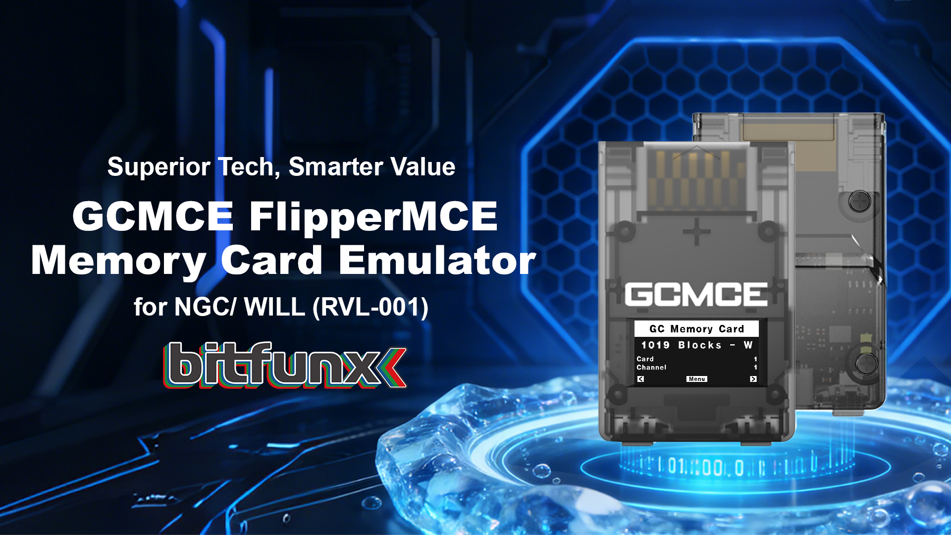 Amazon.com: BITFUNX GCMCE FlipperMCE Memory Card Emulator