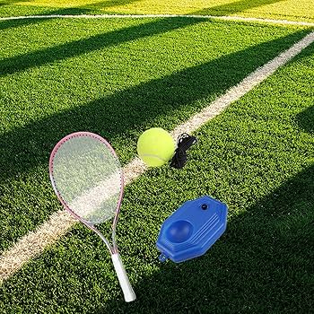 Amazon | テニストレーナー - ボール、ソロトレーニング補助具、ゴム Amazon | テニストレーナー - ボール、ソロトレーニング補助具、ゴム