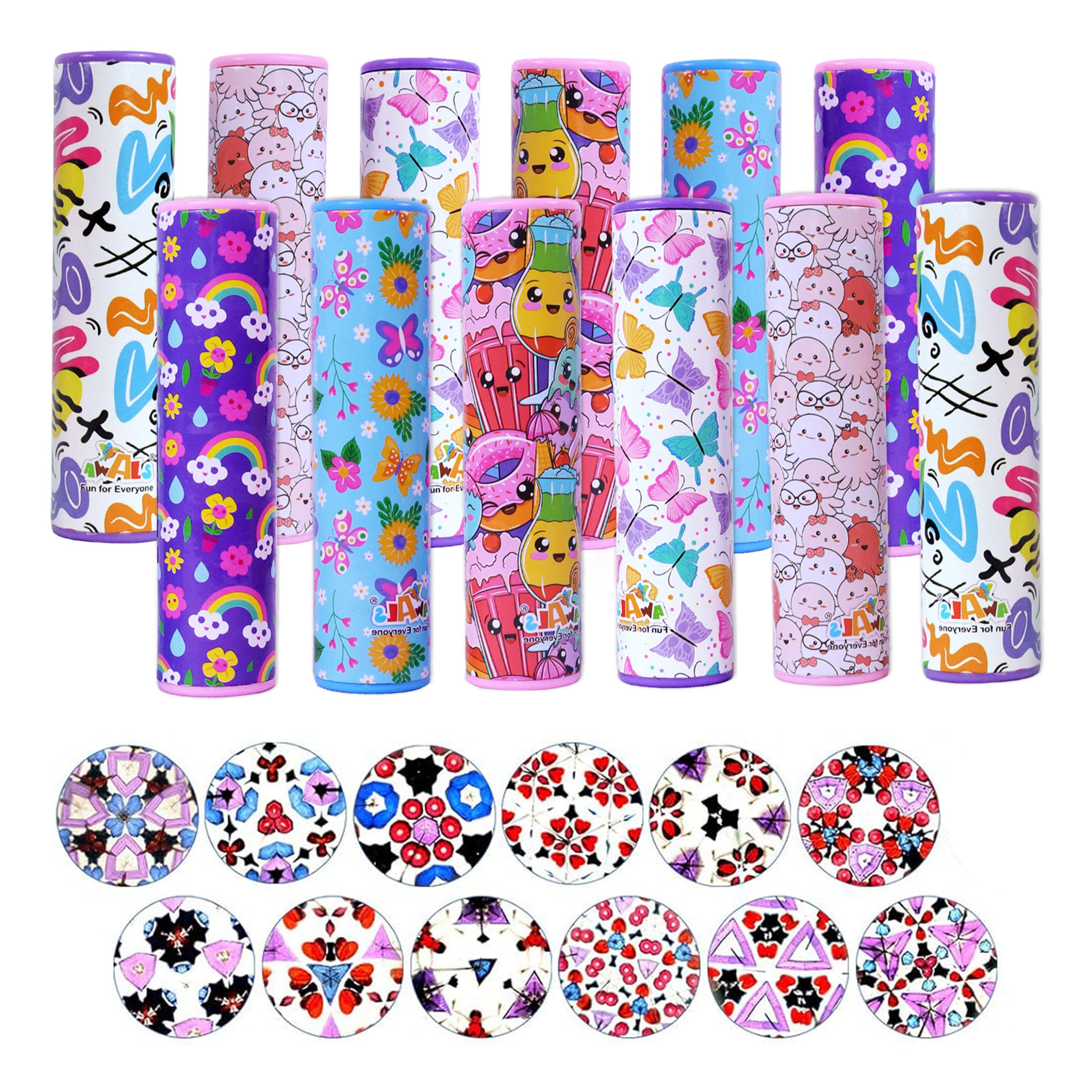 Toyshine Pack of 12 Classic Kaleidoscopes Paper Tumble Wheel Magic Tin Tube Prism Lens Old Fashioned Vintage Toys for Kids Birthday Party Return Gifts - Multicolor (B0D7VRCNFW) Amazon Price History, Amazon Price Tracker