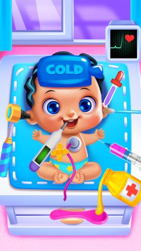 My Newborn Baby Ice Princess & Mommy Care