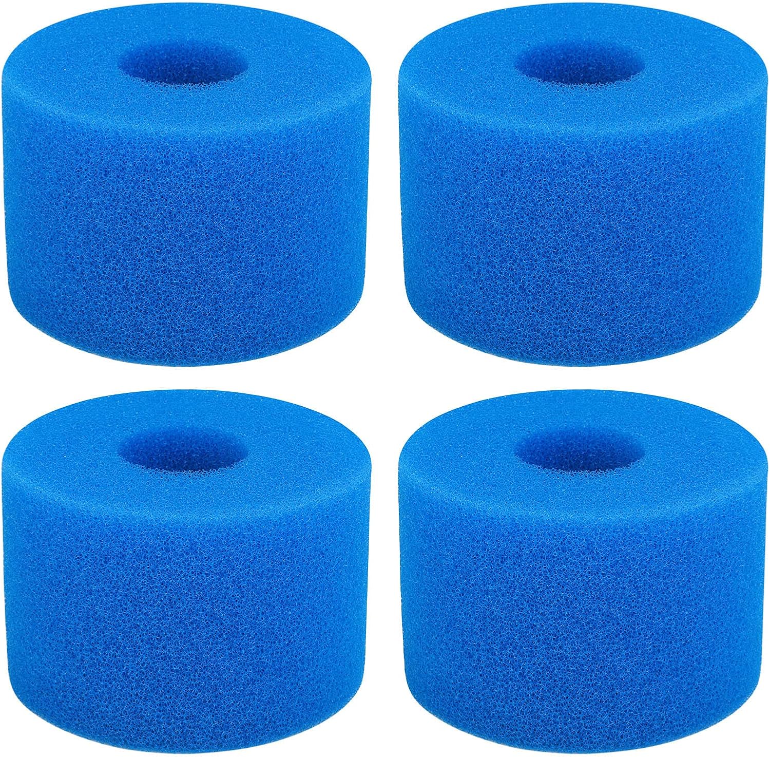 URATOT 4 Pieces Swimming Pool Filter Foam Cartridge