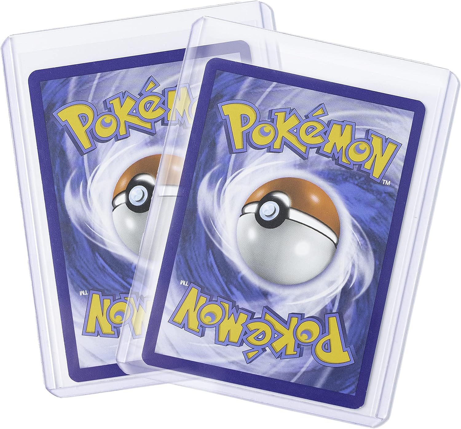 Emerald Giant 25 Hard Plastic Toploaders, Clear Trading Card Protectors, Pokemon Sleeves, Yugioh, Baseball, Basketball, Soccer, Standard Sized Sports Card Holder : Toys & Games