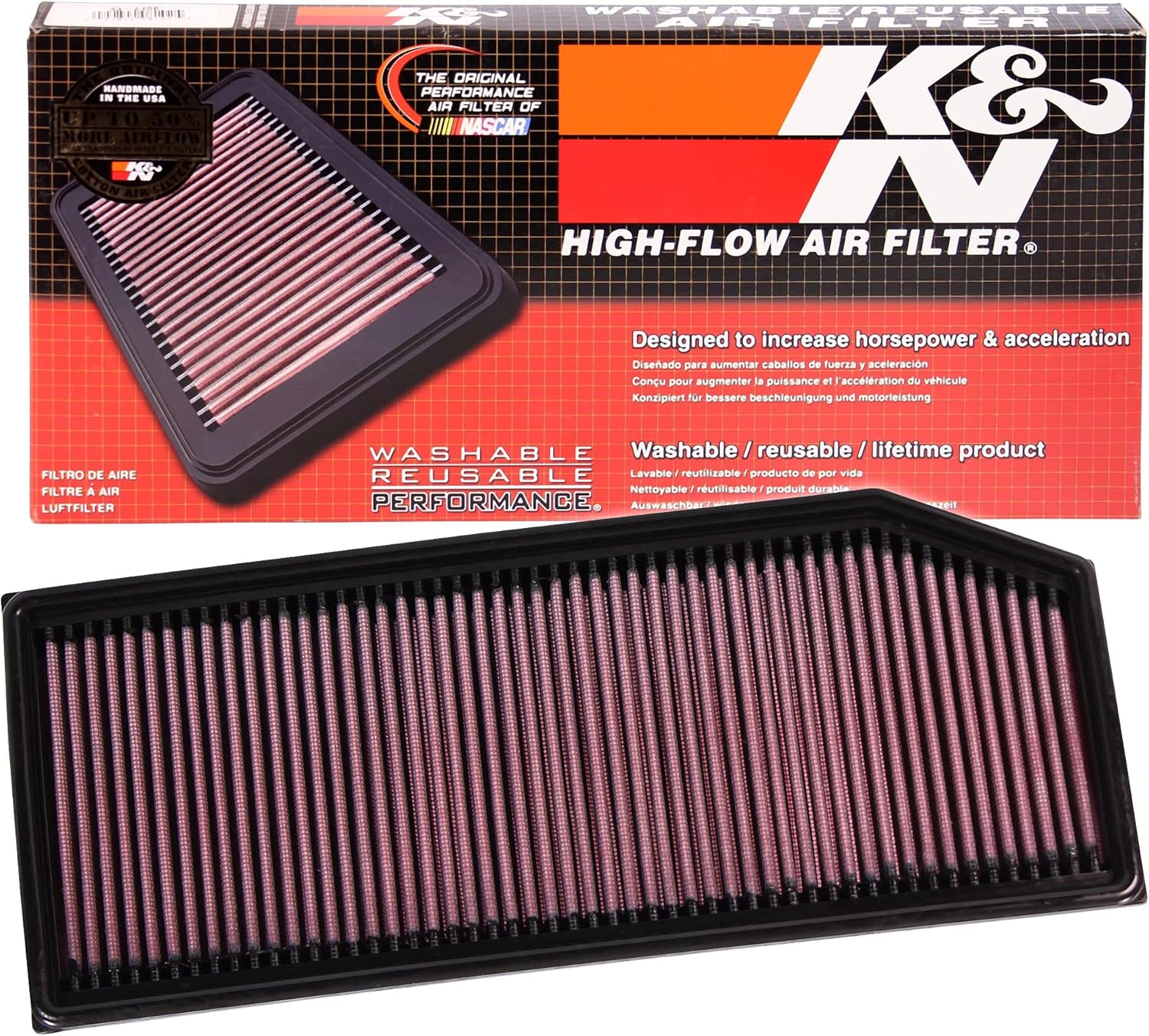 K&N Engine Air Filter Increase Power & Acceleration