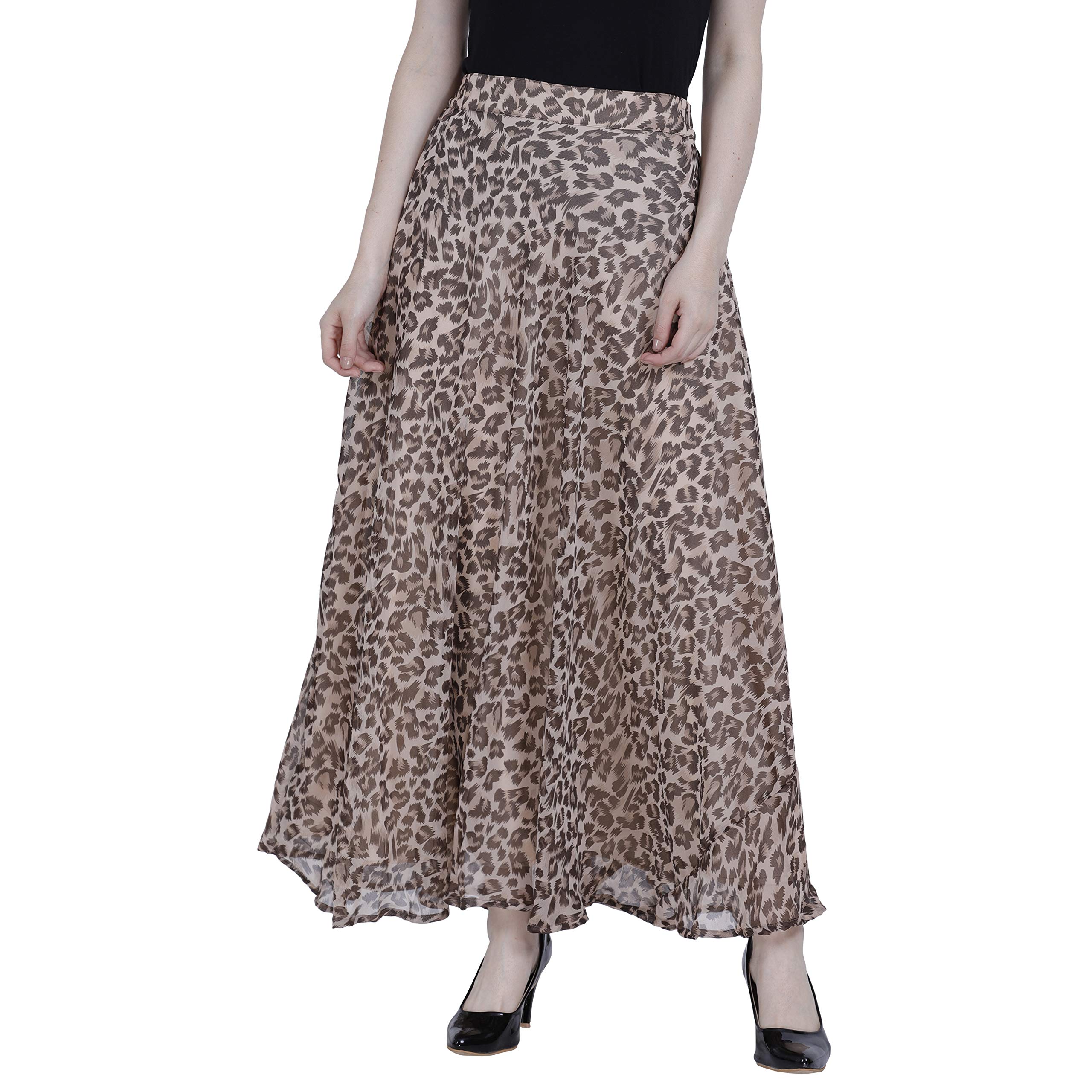 Women for Skirt Printed Georgette Designer Stylish-picture-12