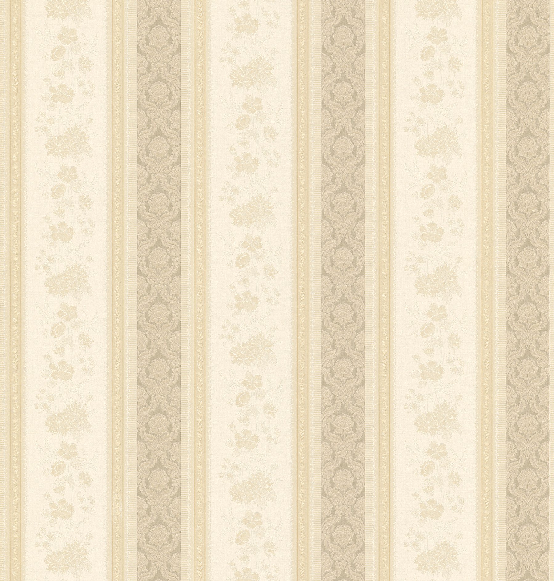 Papier peint rayé uni Brewster 980-80629 finition soie métal prestige pour bureau