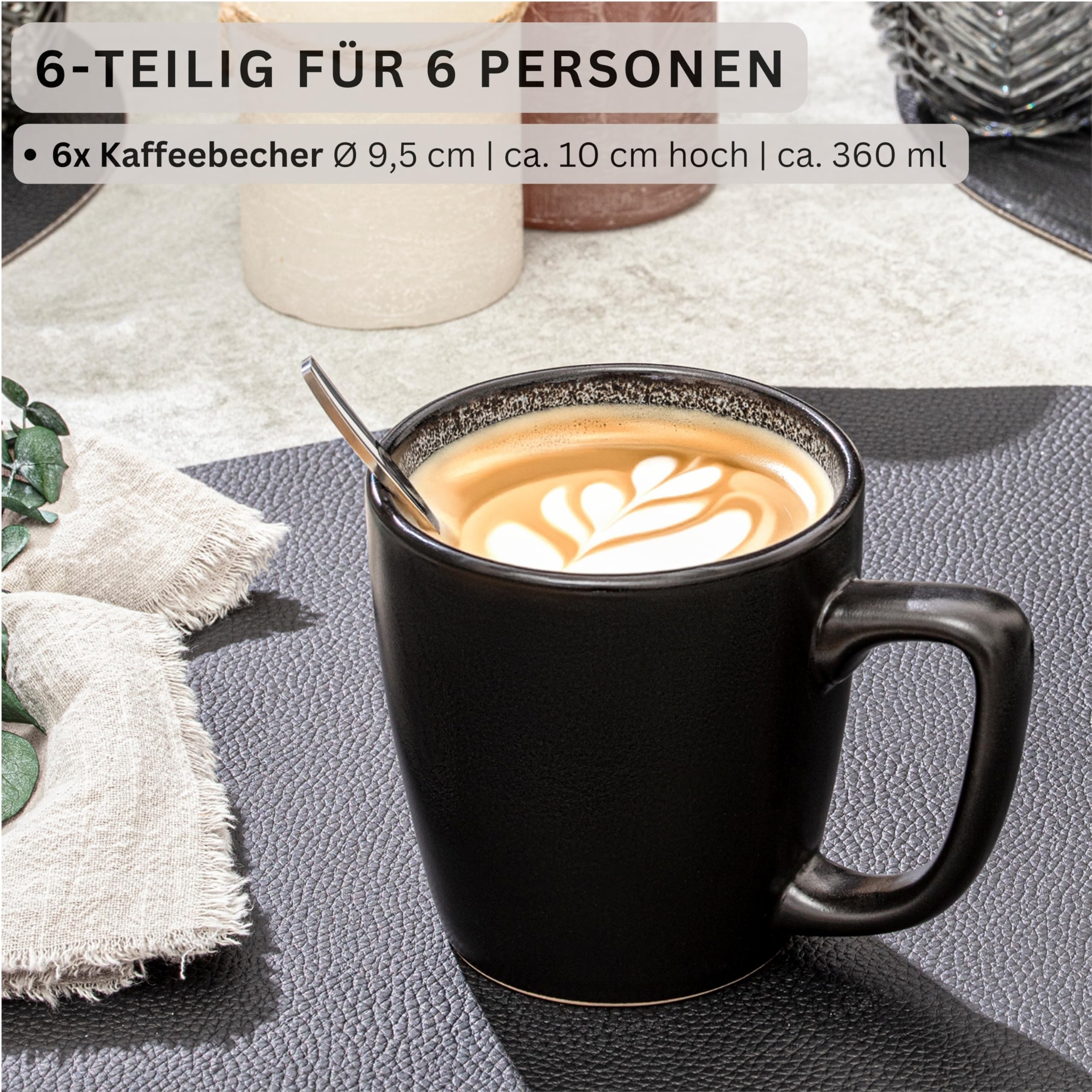 Sänger Luxor Kaffeebecher 6 Personen – Bild 2