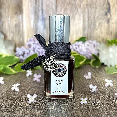 Miniatura 6 de Aceite esencial Amber Attar Perfume-1.0 fl oz Parfum Extrait Concentrado ~ Mezclado con alcohol de caña orgánico certificado