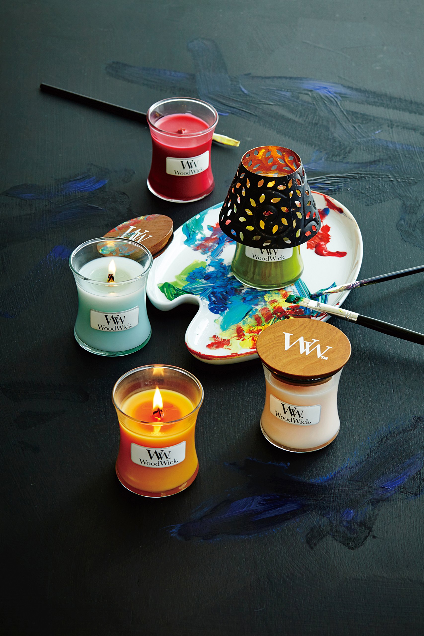 Amazon.co.jp: カメヤマ Wood Wick ウッドウィック ジャーキャンドルS