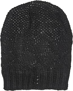 طاقية ايس كاب صوف للرجال من سيزار، اسود، مقاس واحد، قصة عادية