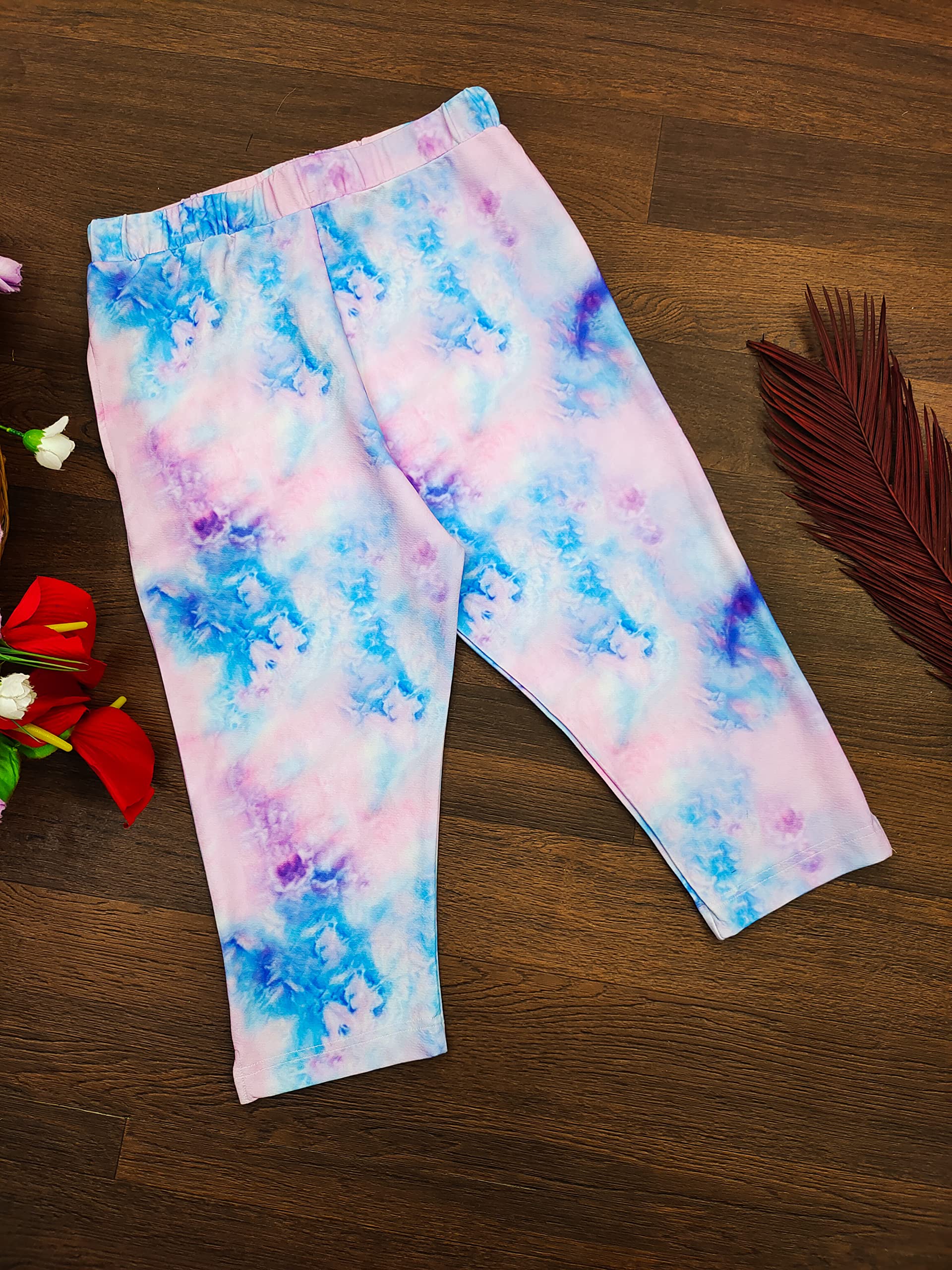 Leriya Fashion Damskie legginsy do łydki do łydki Capri przycięte legginsy bawełna lycra slim fit 3/4 | spodnie