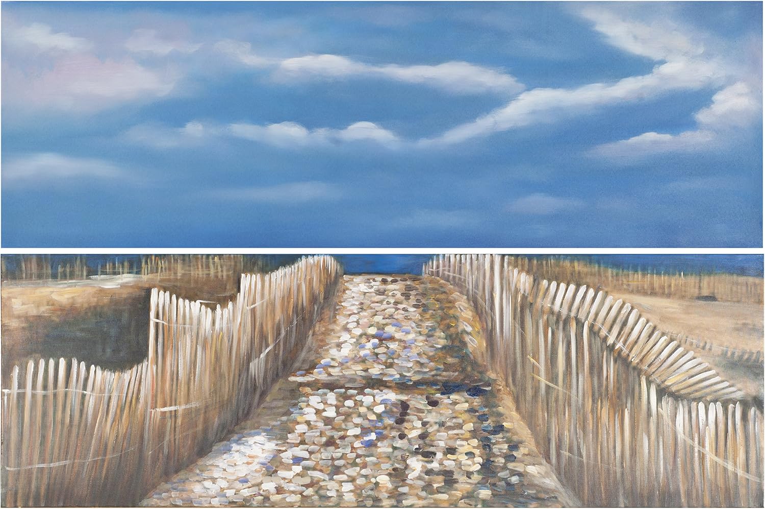 Safavieh Art Collection Sea & sand Diptych Wall Art