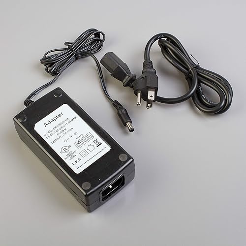 Miniatura 8 de UL Listado AC 100-240V a DC 12V 5A 60w LED Luz Adaptador de CA de alta potencia Conmutación Fuente de alimentación Conductor US Plug para luz de