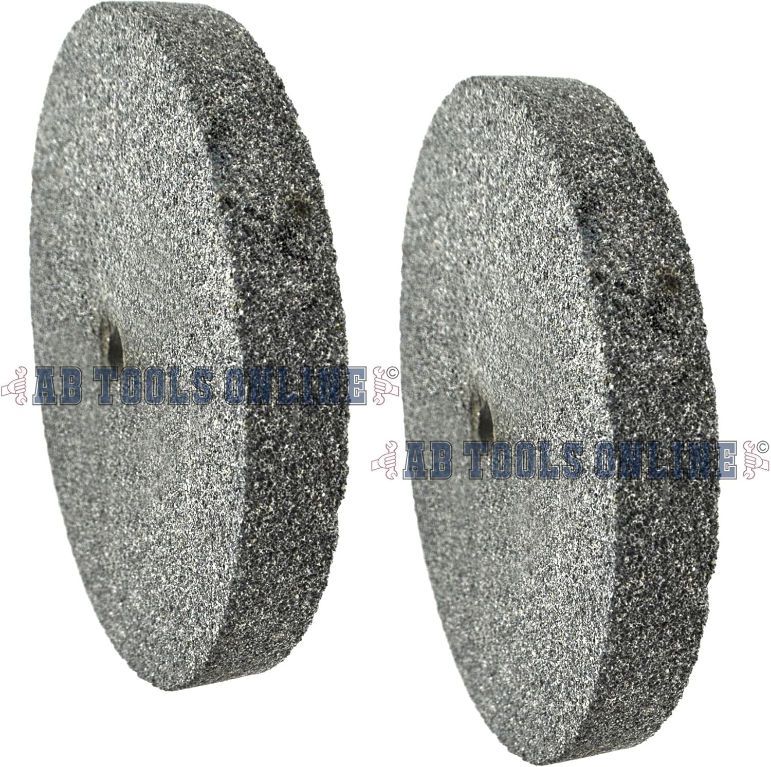 6" (150mm) Coarse & Fine Grinding Wheel Bench Grinder Stone 36 & 60 Grit