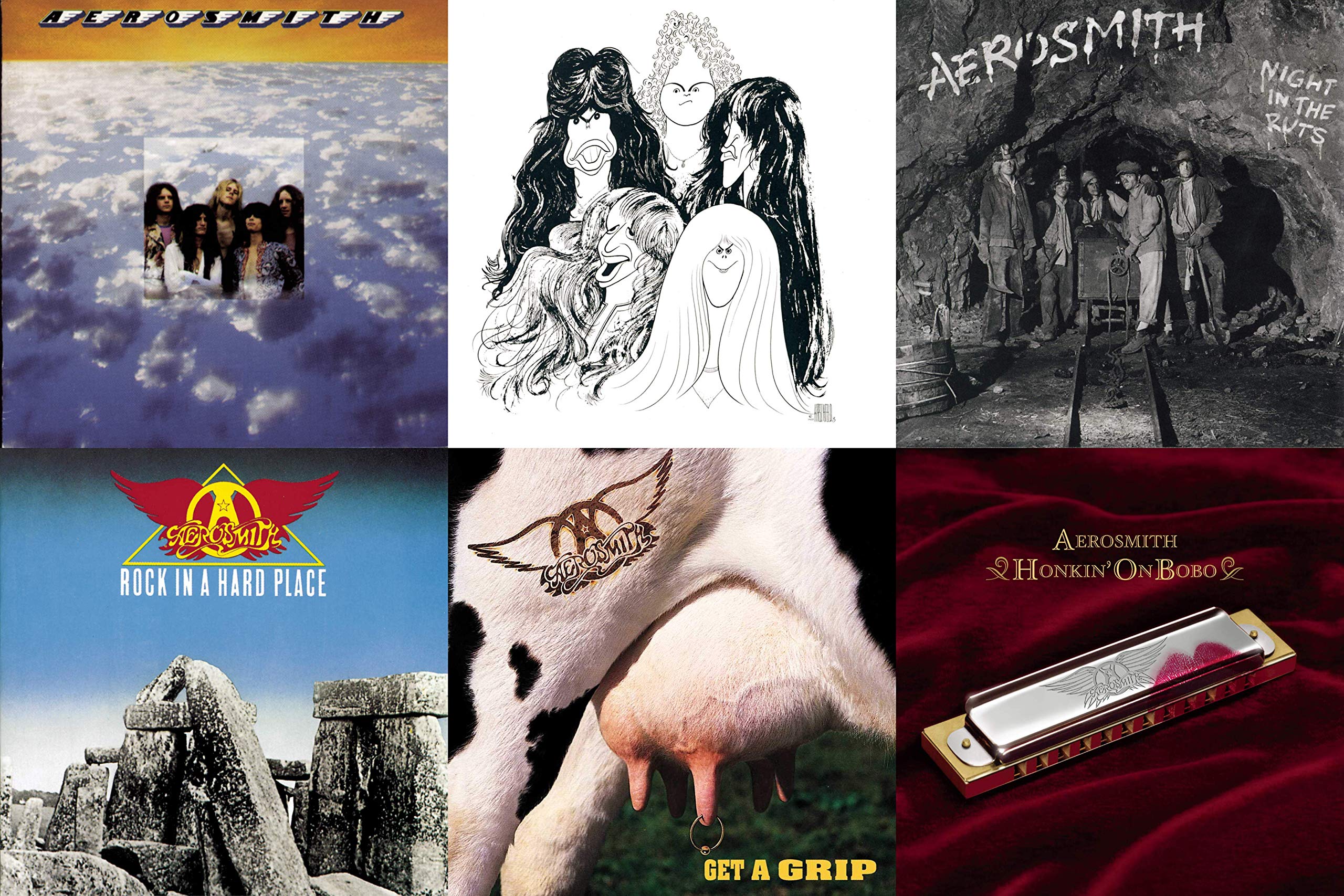 Aerosmith: 6 Studio Albums CD Collection (Draw the Line / Night in