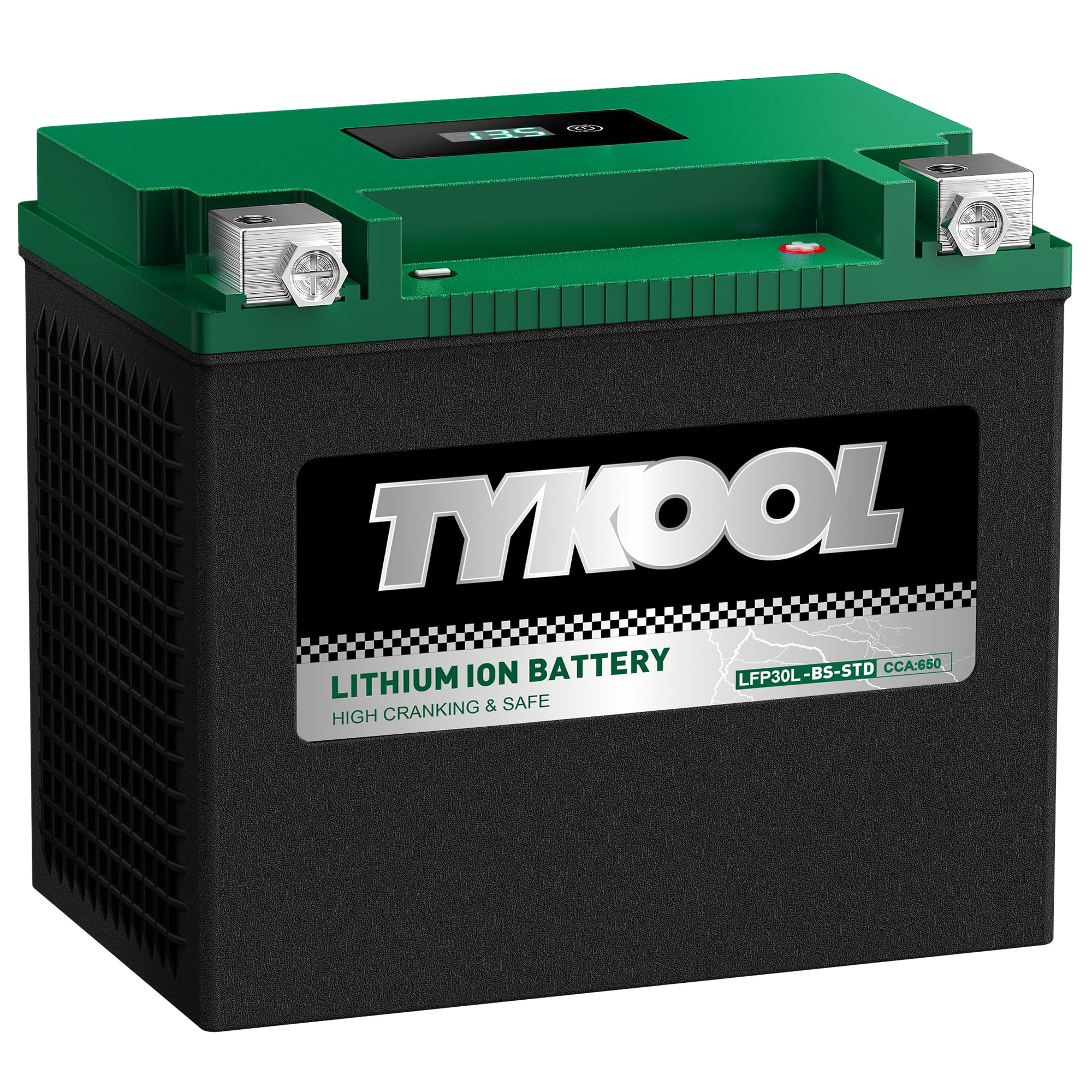 Amazon.com: TYKOOL YIX30L-BS-STD (YTX30L-BS),650CCA, Lithium