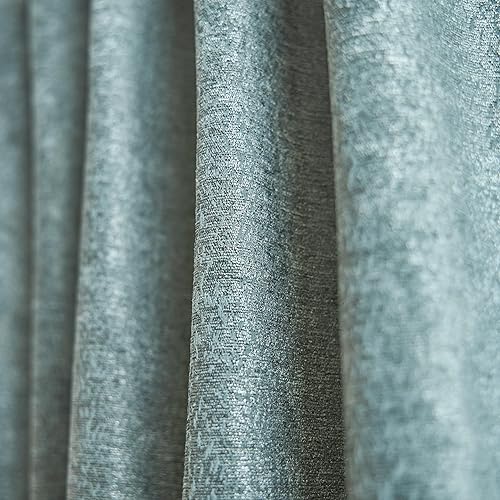 Miniatura 5 de MARTHA STEWART Naples Cenefa de cortina de felpilla sólida para ventana, color verde oliva