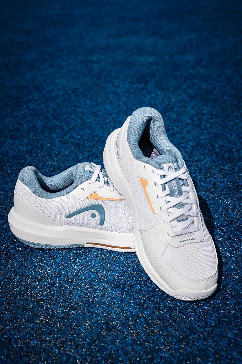 HEAD Women's Revolt Court 5.0 Tennis Shoe - Breathable Upper, Cushioned EVA Comfort, Stable All-Court Grip