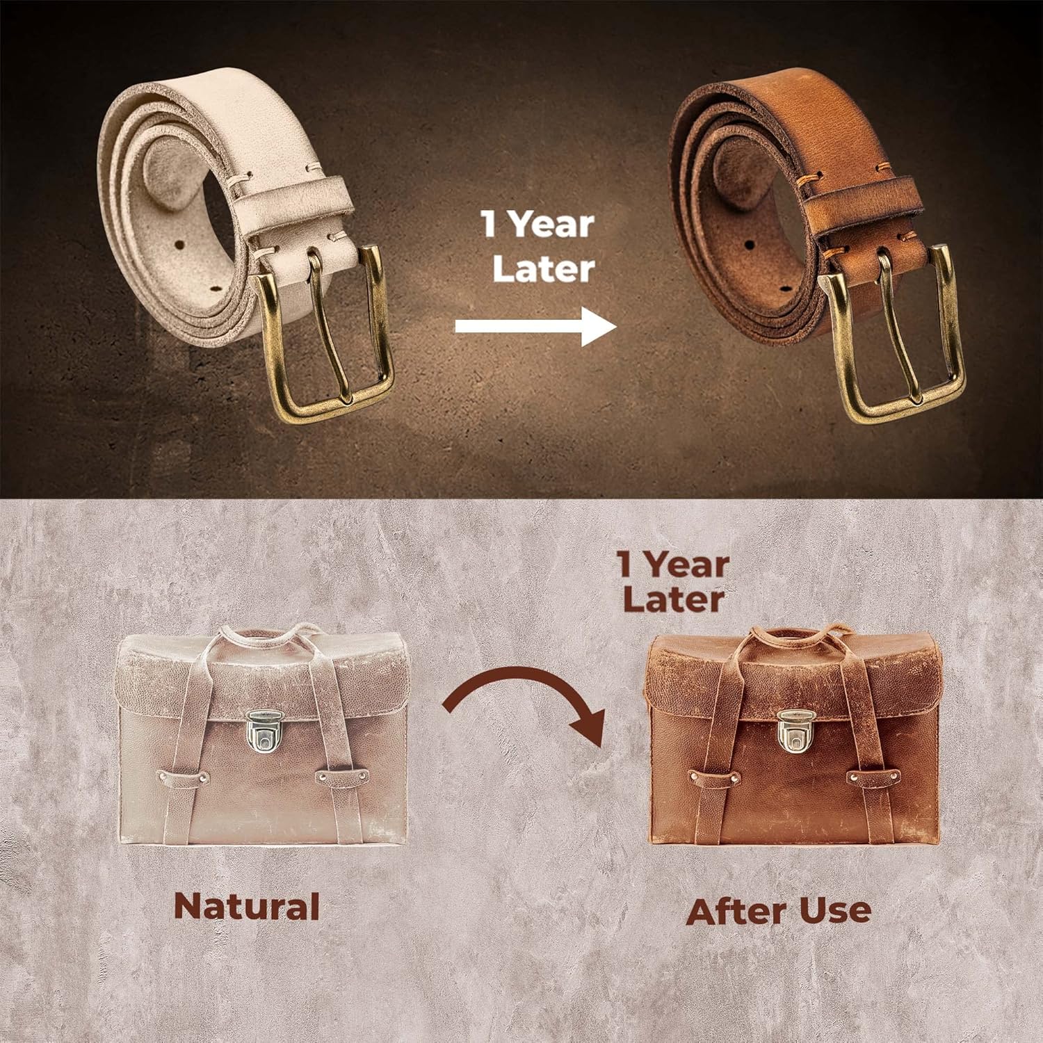 ELW Leather Blank Belt | 5-6 Oz. (2-2.4mm) Thickness | Size: 2-3/4"x60" (6.9x152cm) | Cowhide Vegetable Tanned | Full Grain Strip, Strap | Ideal for DIY Belts for Tooling, Crafting, Stamping, Dyeing