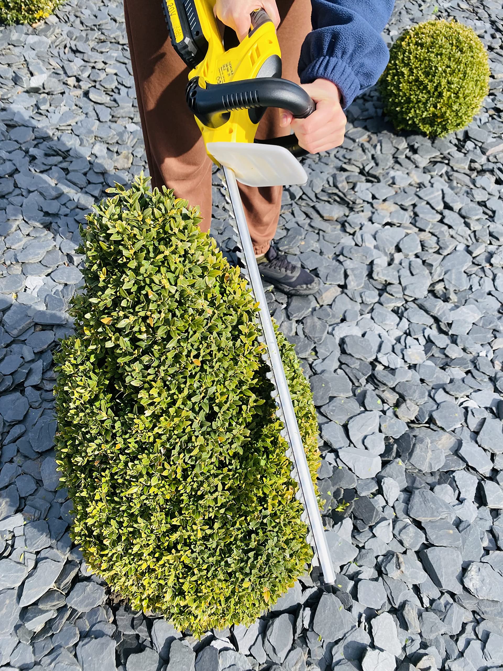 Nemura - Cortasetos inalámbricos - Herramientas de jardín motorizado - Cortasetos - Cortasetos inalámbricos 20 V - Batería 2 Ah - THB120-B2