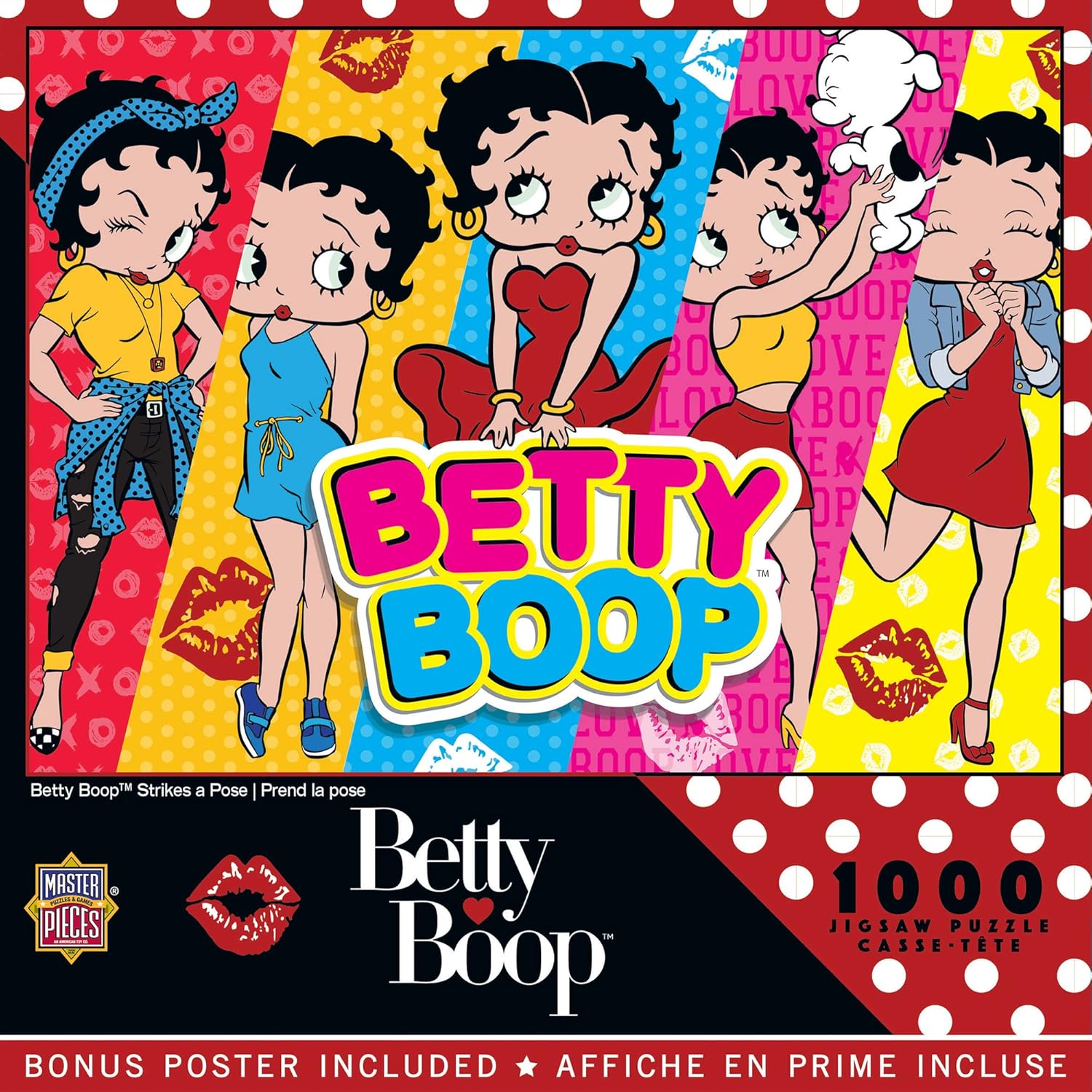 MasterPieces Betty Boop - Strike a Pose 1000pc Puzzle