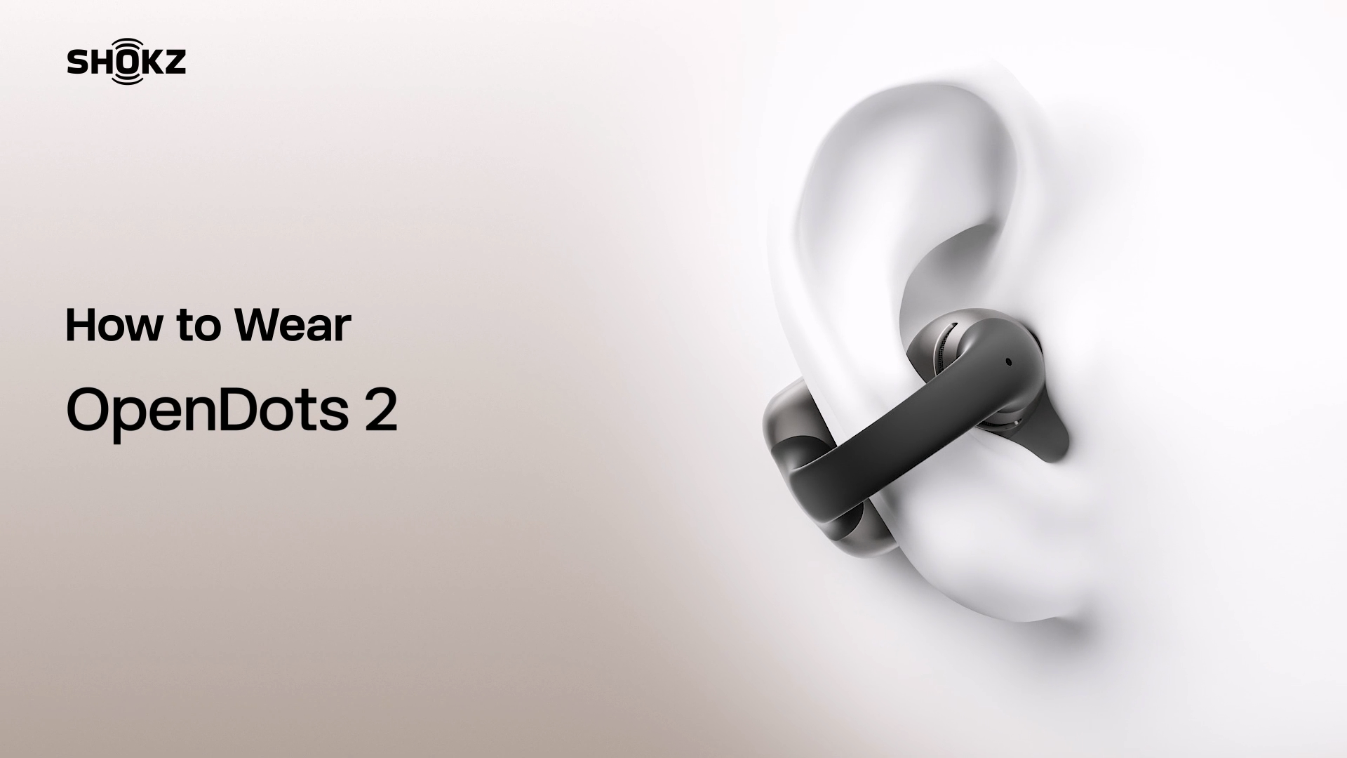 Watch Shokz - OpenDots 2 - How to Wear on Amazon Live