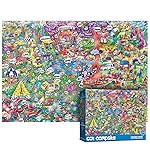 Antelope - 1000 Piece Puzzle for Adults, Cat Campsite Jigsaw Puzzles 1000 Pieces, High Resolution, Matte Finish, Smooth Edging, No Dust Creative Artistic Puzzle