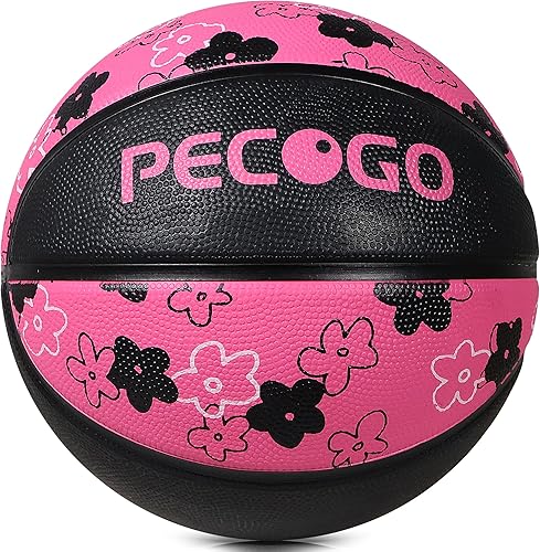 Miniatura 73 de Balón de baloncesto de goma oficial para interiores y exteriores, para hombres, tamaño 3/4/5/6/7 para niños, jóvenes, adolescentes, niños y niñas,