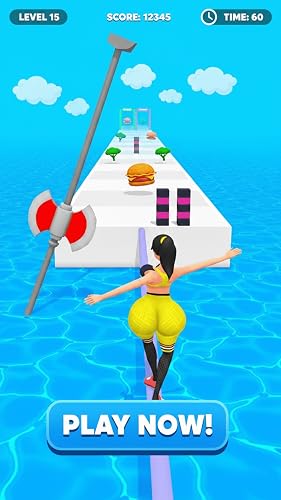 Twerk Race Run Free: Twerking Battle Running Games - Fat Body Runner Twerk Master Dance Challenge – vue 2