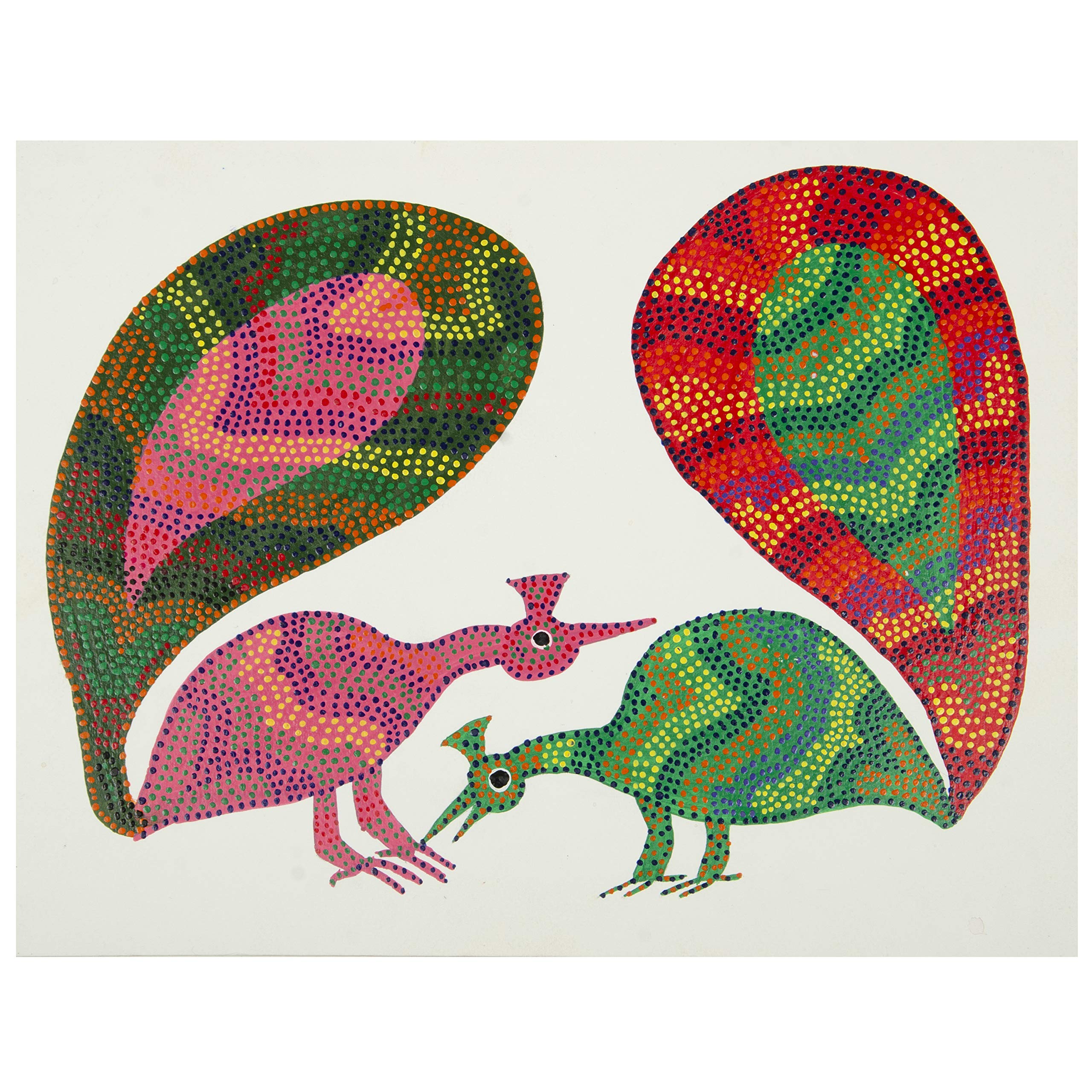 Tribes India B-48 'Bhil Painting Paper' (Multi,(28 CM X 38.5 CM))