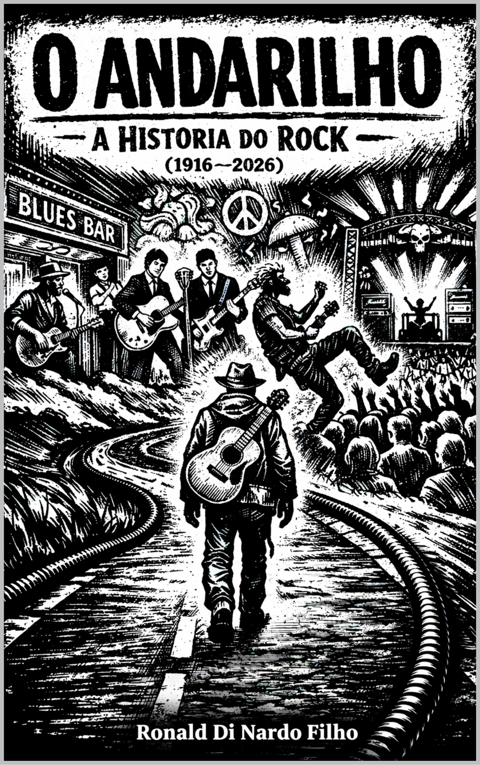 Livre Histoire du Rock O Andarilho pour vos soirées de lecture