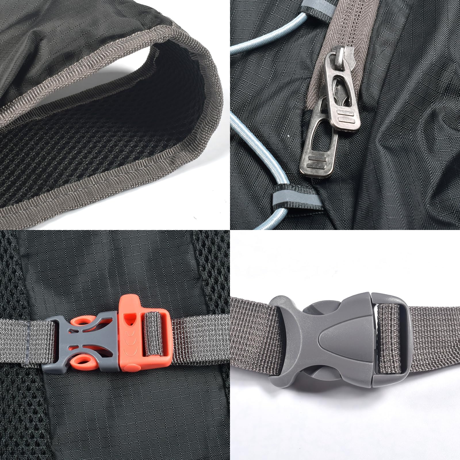 Zaino Ultraleggero Per MTB E Trekking - Impermeabile, 43x28x8cm, 0.3kg, Con Sacca D'Acqua, Unisex - Foto 9