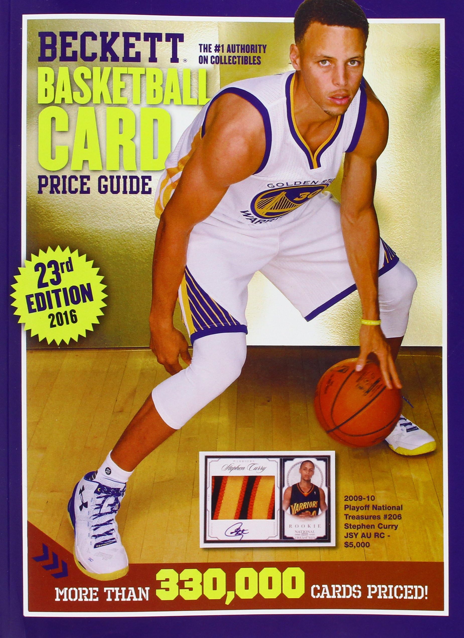 Beckett Basketball Card Price Guide 2016 Paperback โ October 30, 2015