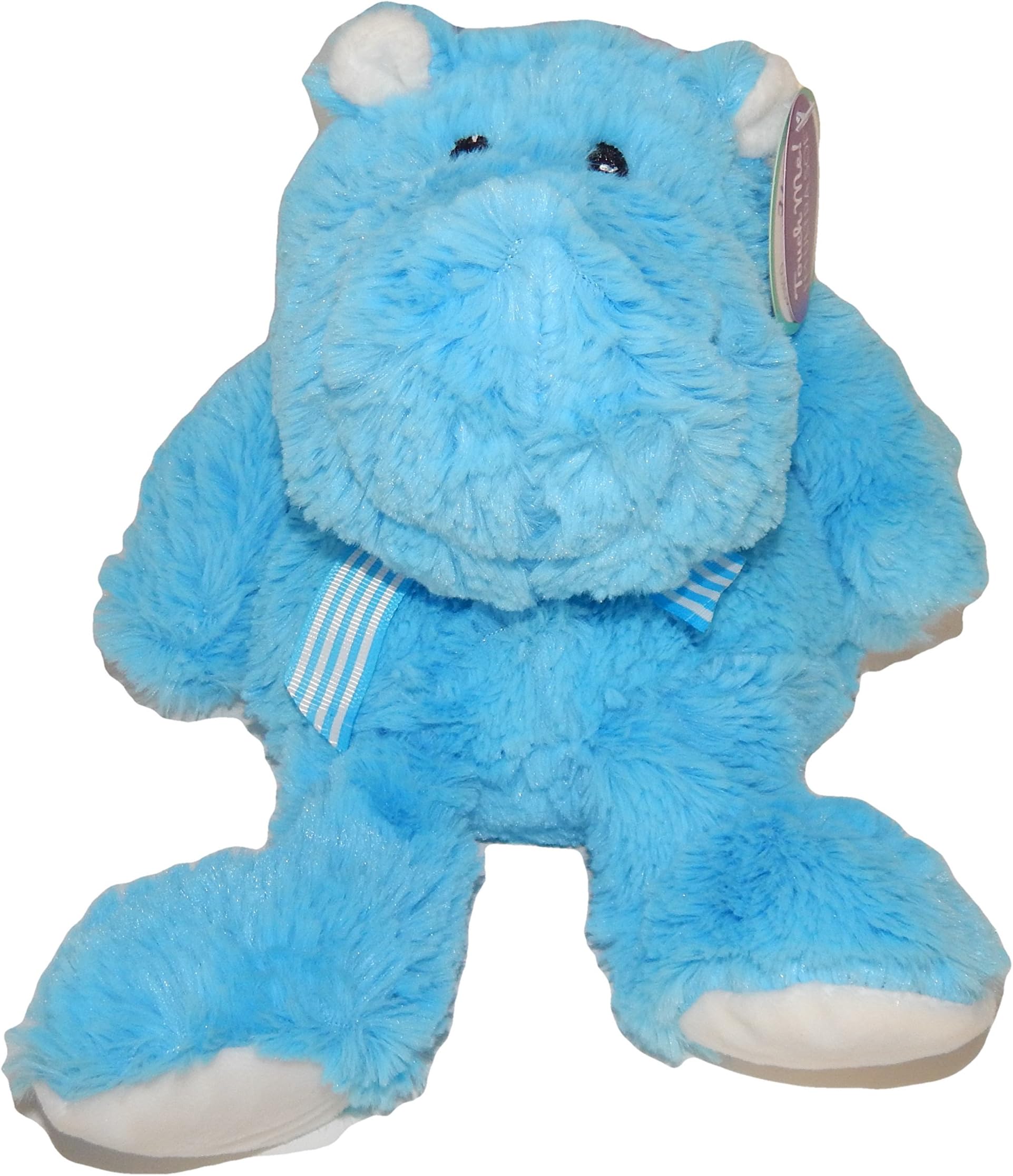 Cozy Hugs Plush Aromatherapy Blue Hippo - Freezable and Microwavable