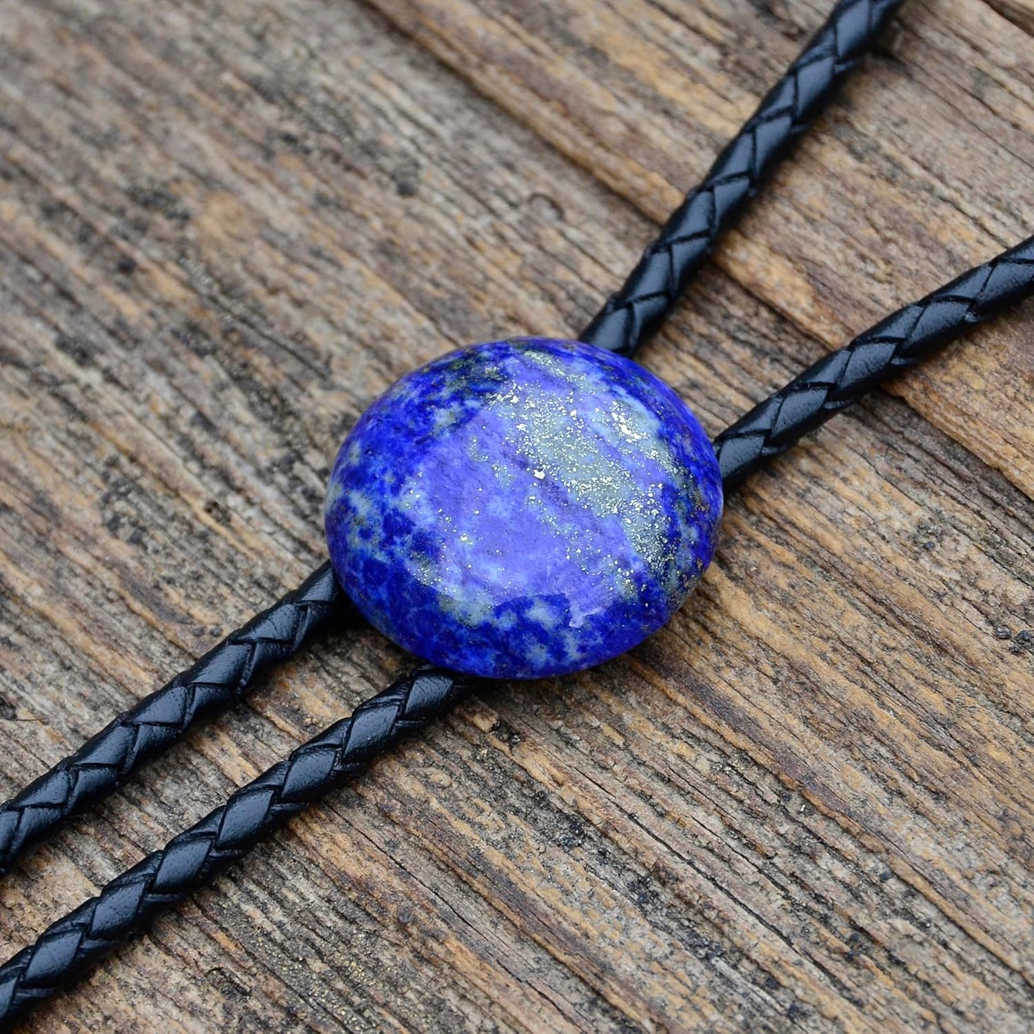Lapis Lazuli Stone Bolo Tie