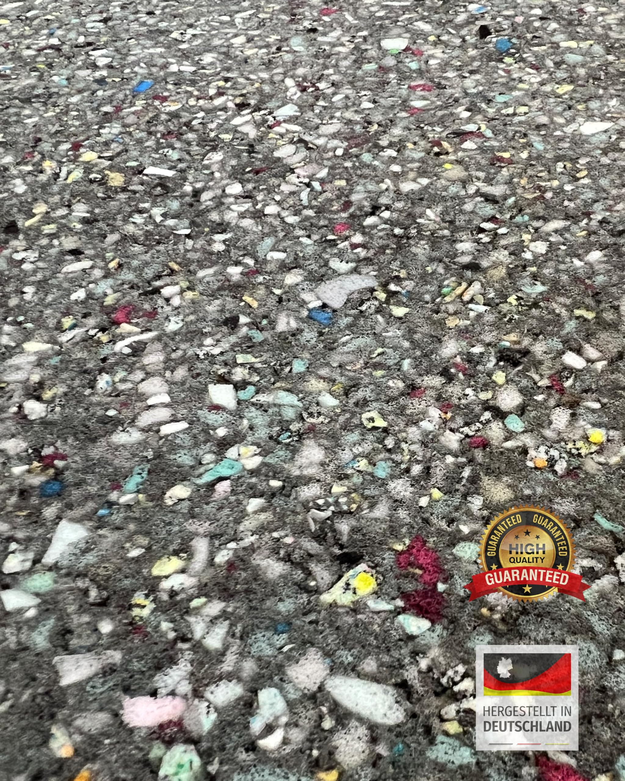 Verbundschaum ca. 100x200x2cm I RG 140 Kg/m3 I Akustik I Schall I Dämmung I Schwerschaum I Verbundschaumstoff I Schaumstoff