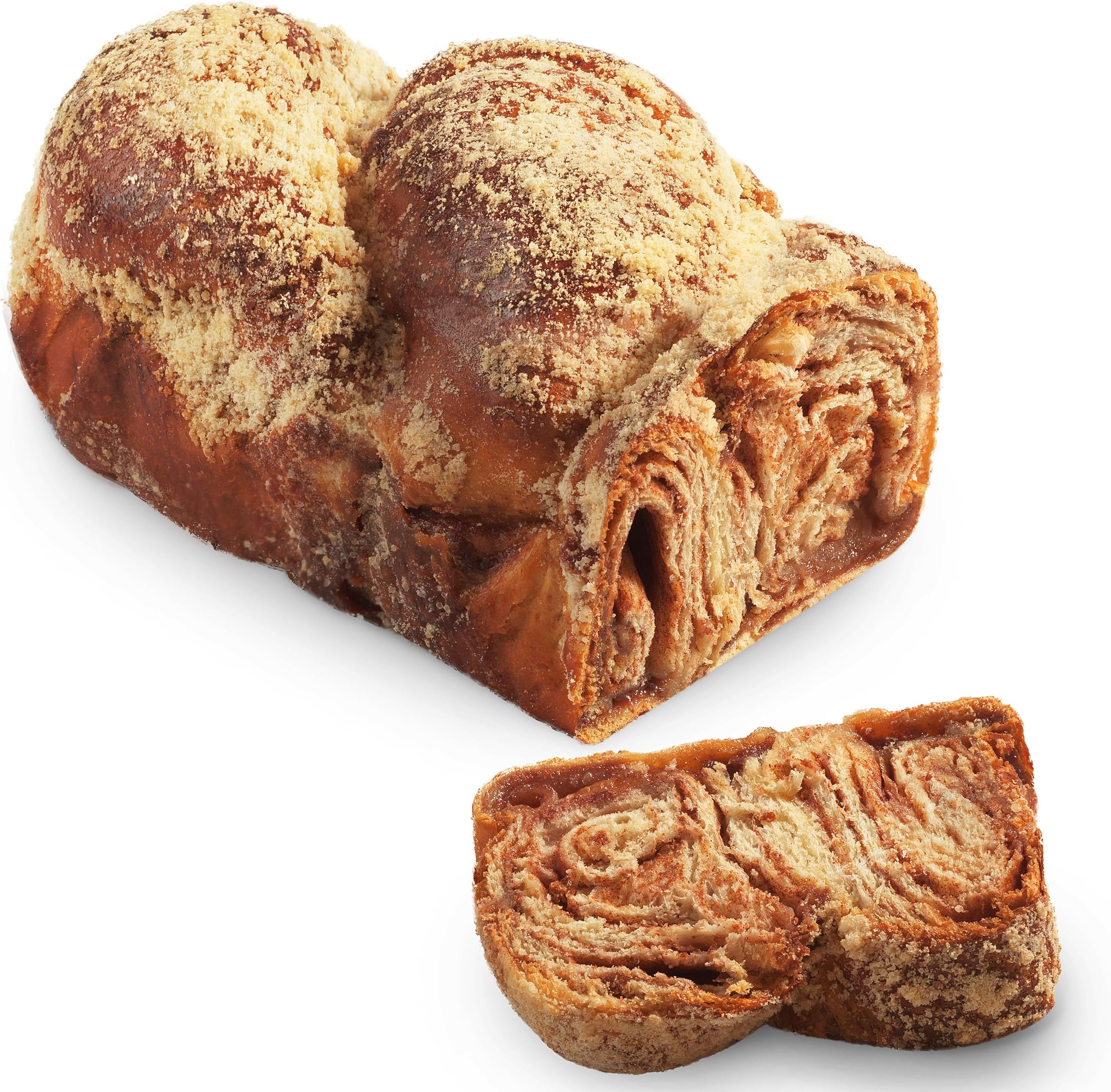 Cinnamon Bread | Babka Cinnamon Cake | Traditional Babka Bread | Kosher & Nut Free | Baked Fresh Daily | 16 oz, Stern’s Bakery