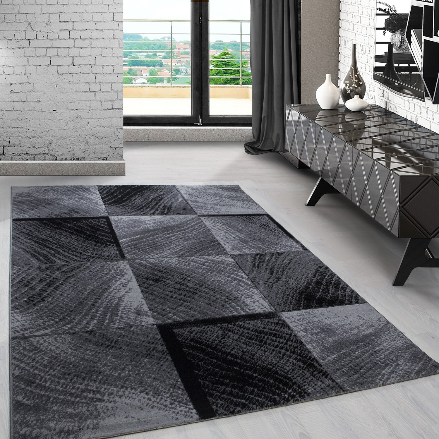 Carpetsale24 Teppich Kurzflor Einfarbig in vielen Größen Moderner Teppich für Wohnzimmer Schlafzimmer Flur Küche Esszimmer Kinderzimmer Pflegeleicht Weich