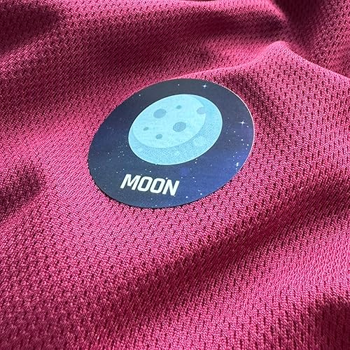 Miniatura 7 de 60 hojas, 600 calcomanías, calcomanías del sistema solar planeta para niños, 1.5 pulgadas