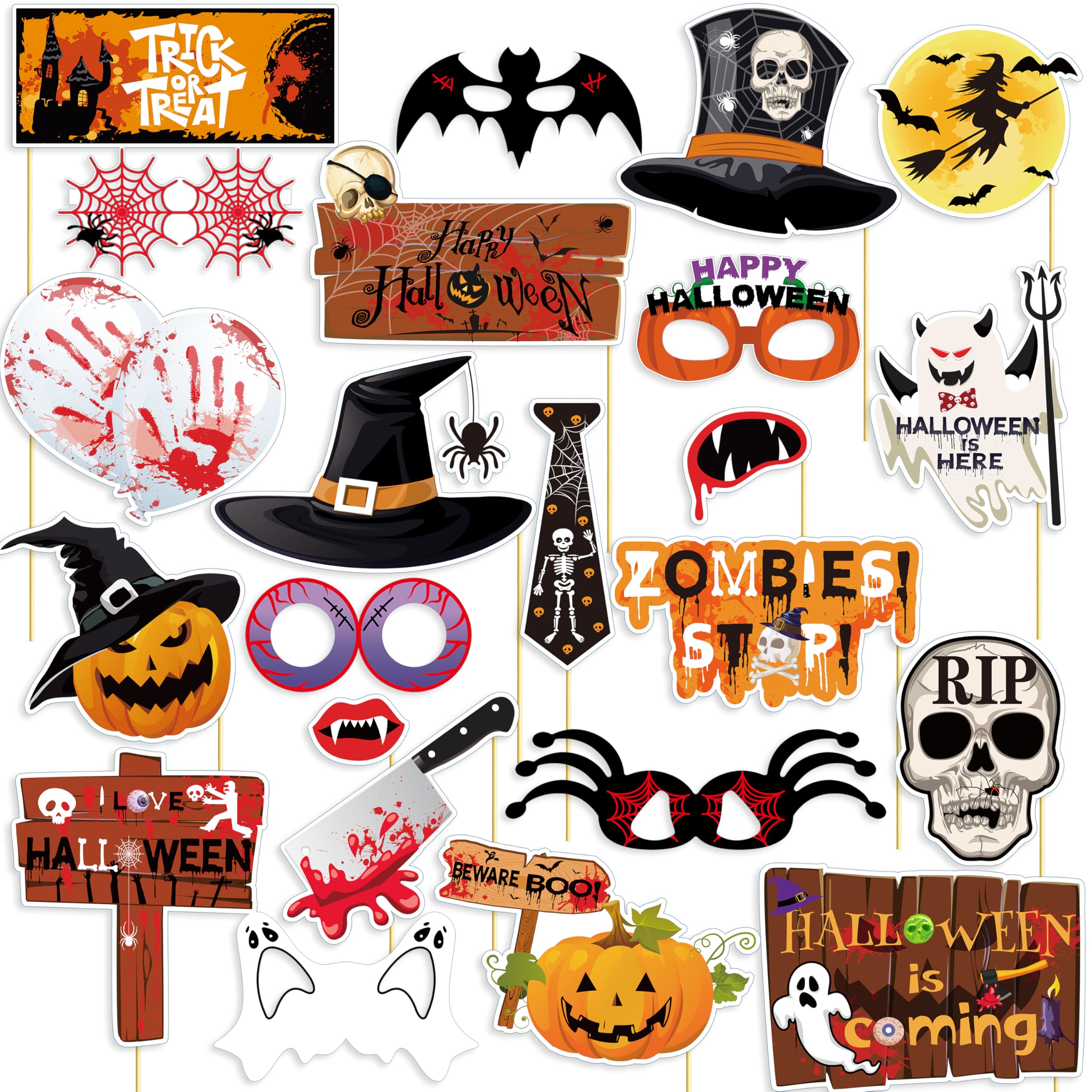 Halloween Photo Booth Props Halloween Booth Props (teacher Made)