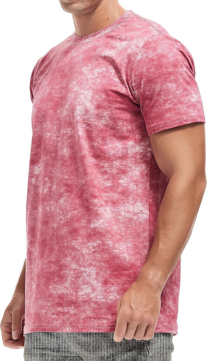 YININF Mens Hipster Hip Hop Short Sleeve Print T-Shirt Shirts Men - Image 3