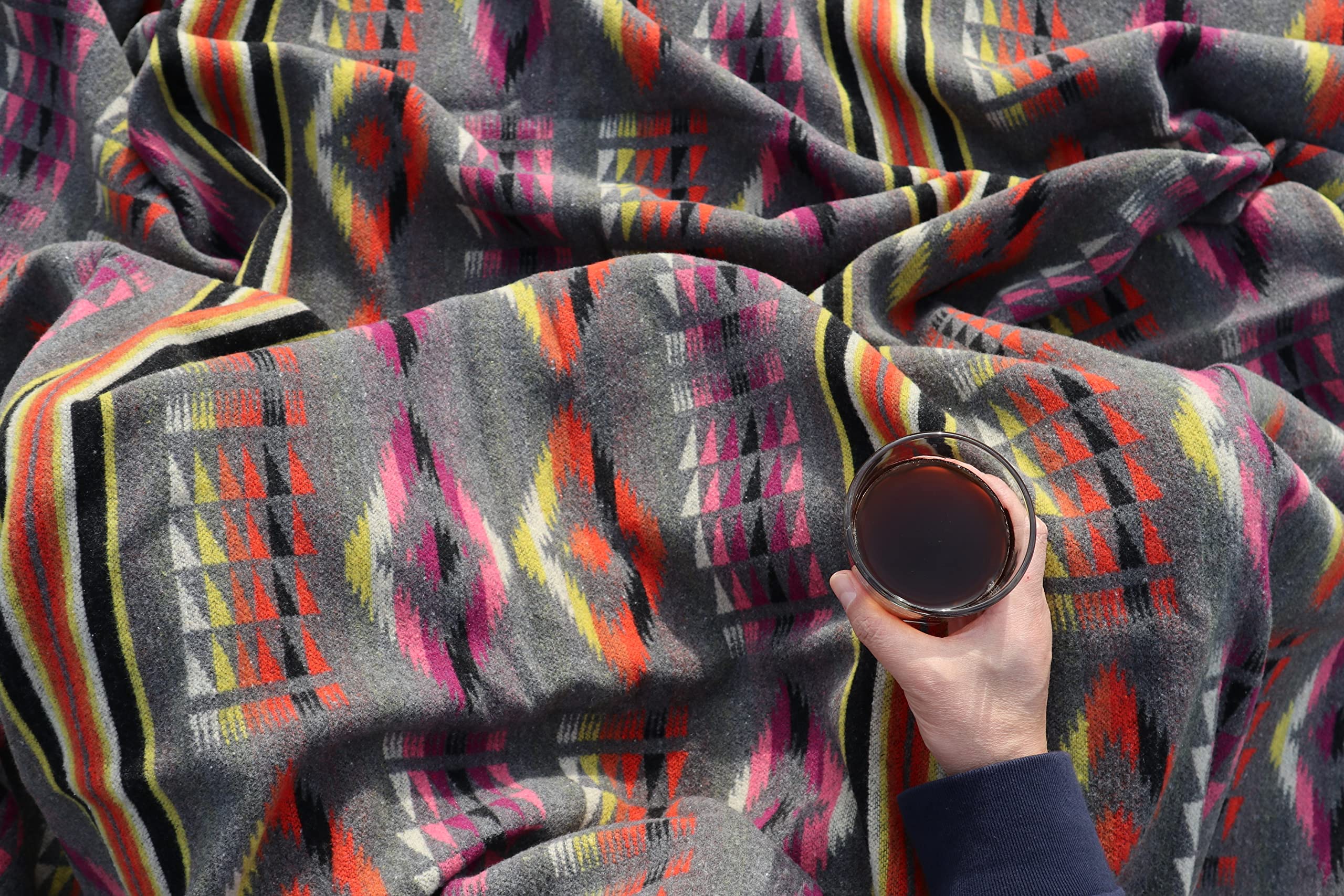 Amazon.com: Ruth&Boaz Outdoor Wool Blend Blanket Ethnic Inka