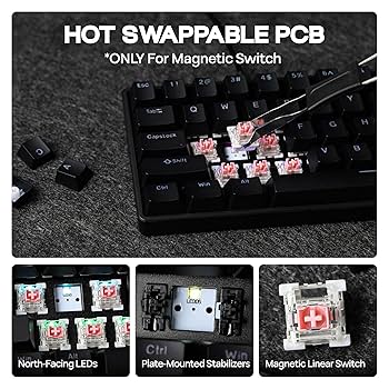 Amazon.com: MechLands VTER Fighting68 HE Magnetic Gaming